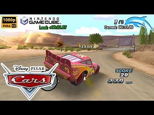 Cars: The Video Game GameCube HD Gameplay (Dolphin)
