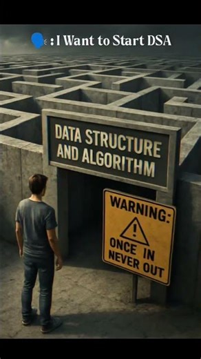Want to Start DSA 💫✨ #programmer #information #technology