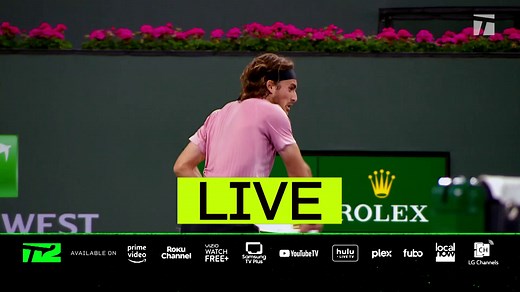 Tennis Channel 2 is the 24/7 free streaming network from Tennis Channel