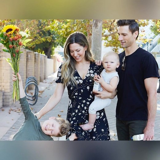 Andrew Walker and his wife, Cassandra Troy with their two sons, West and Wolf. I don't own the pictures or music in the video | Hallmark Movies Fans