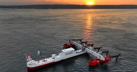 Sustainable Marine delivers first floating tidal power to Nova Scotia grid