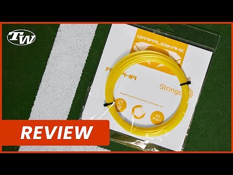 The Newest Tennis String at Tennis Warehouse: Full Review of Grapplesnake Alpha
