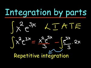 Integration By Parts