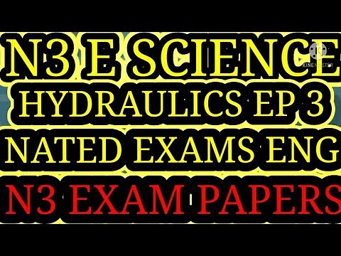 Engineering Science N3 Hydraulics Part 3 | Single-Acting Hydraulic Press Past Papers and Memo