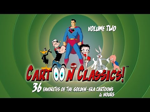 Cartoon Classics | 36 Favorites of The Golden Era Cartoons | Volume 2