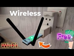 FREE USB WIFI Setup | Wireless mini Router