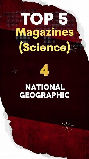 Top 5 Magazines (Science)