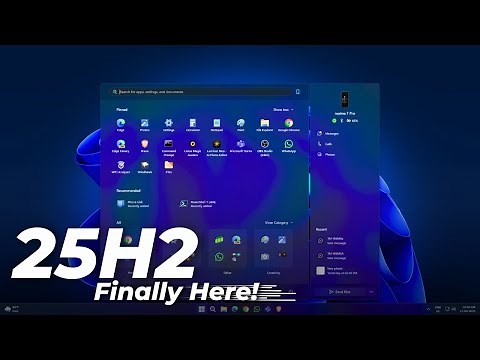 Windows 11 25H2 New Features You Should Know 🚀