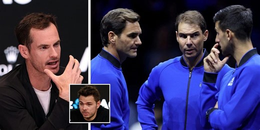 Andy Murray's career is nothing compared to mine; he was close to Federer, Nadal & Djokovic for 10 years: Stan Wawrinka