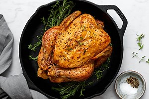 Super Easy Roast Chicken - Downshiftology