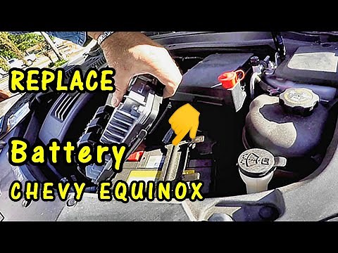How to Replace a Battery 2010 to 2017 Chevrolet Equinox