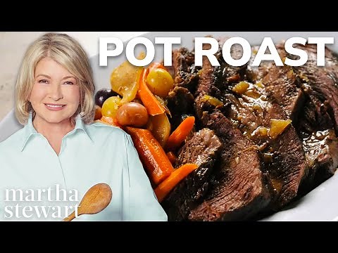 Martha Stewart Cooks Her Pot Roast Recipe | Martha Stewart