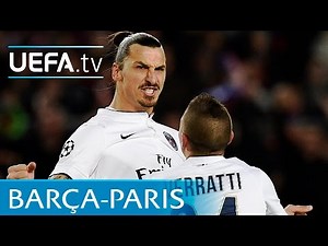 Barcelona v Paris Saint-Germain UEFA Champions League highlights