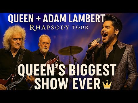 Inside Queen + Adam Lambert’s Rhapsody Tour 👑 Epic Live Highlights!