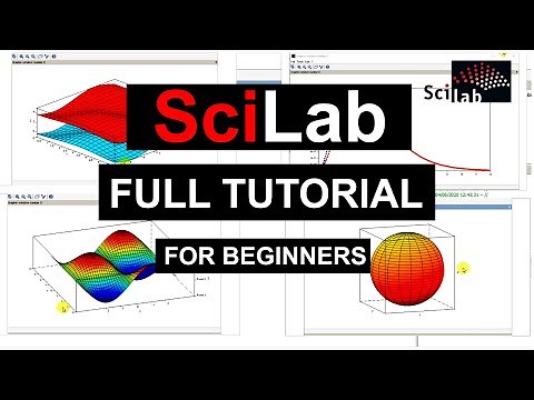 SciLab Tutorial For Beginners (FULL) |Everything you Need to know to Virtually Plot anything