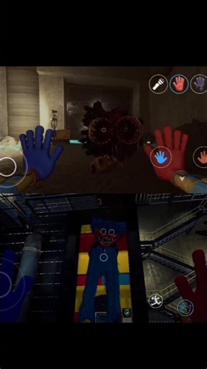 Yarnaby Vs Huggy Wuggy Poppy Playtime Chapter 1,4 #shorts #poppyplaytime