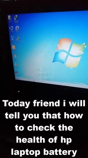 how to check hp laptop battery health