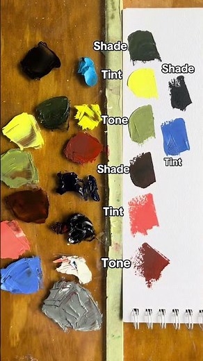 Colour theory 101: Tint, tone, shade