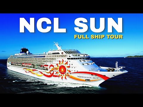 NCL Sun | Full Ship Walkthrough Tour & Review 4K | Norwegian Cruise Lines