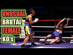 Most Unusual Brutal Female Knockouts