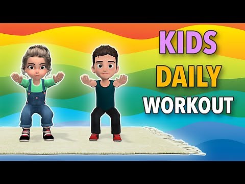 Kids Daily Workout - Fun Exercises At Home