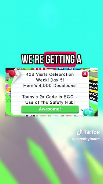 Nouvelle œuf à venir sur Adopt Me!