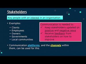 Using Platforms to Communicate with Stakeholders