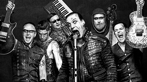 Le groupe Rammstein en concert au Groupama Stadium en 2020