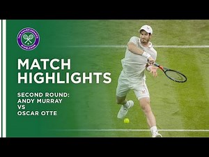 Andy Murray vs Oscar Otte | Second Round Highlights | Wimbledon 2021