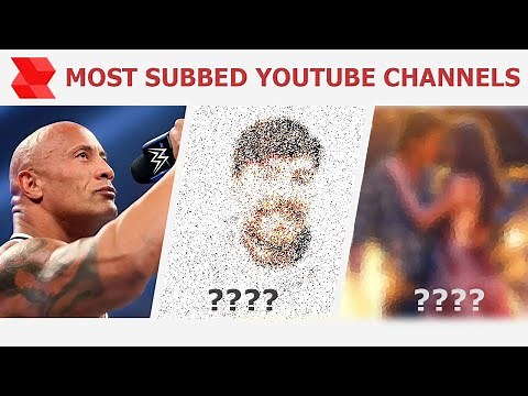 Top 10 most popular channels on YouTube (updated Oct 2023)