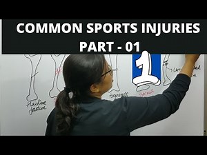 COMMON SPORTS INJURIES Part-001 || SPORTS MEDICINE || CLASS 12 || B.P.ED/M.P.ED ||