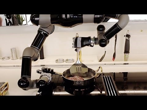 Watch our Moley Robotic Kitchen Cook The Perfect Steak!