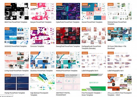 1000  Free The Best PowerPoint Templates Design