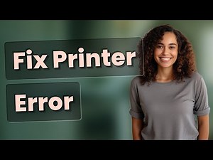 How Do You Fix ‘Driver Is Unavailable’ Printer Errors on Windows?