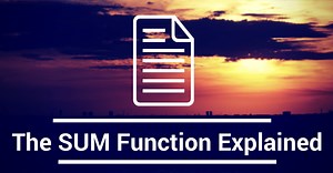 How to Sum a Column in Excel (Addition of Numbers)