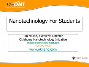 Nanotechnology For Students - SlideServe