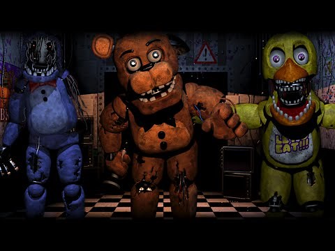 Five Nights At Freddy's 2 JUMPSCARES (FNAF 2 All Jumpscares) [HD]