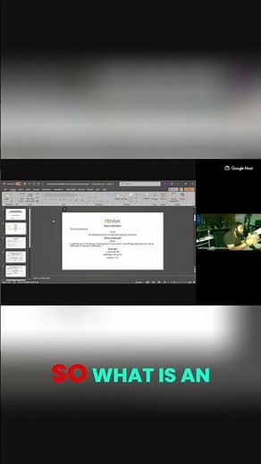 What is Mindset? Definition & Impact Explained #shorts