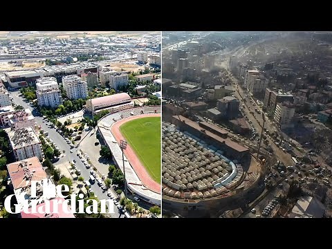 Before and after drone footage shows extent of devastation in quakes-hit Turkey