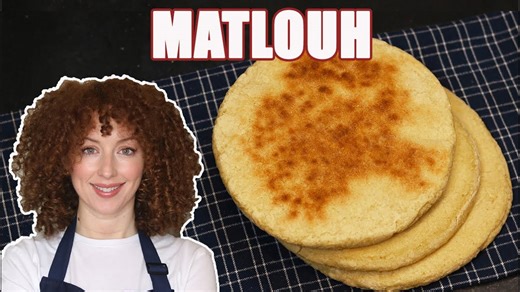 Matlouh: Algerian Semolina Bread (Pan-Cooked) – A Traditional and Flavorful Recipe