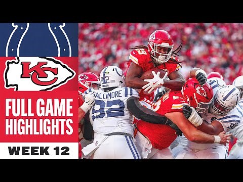 Kansas City Chiefs vs. Indianapolis Colts Game Highlights | NFL 2025 Season - Week 12