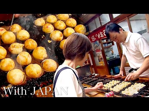 Legendary Osaka's TAKOYAKI! Japanese Street Food and Its Hidden SOUL