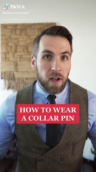 How to Wear a Collar Pin: A Classic Look