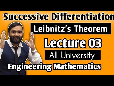 Successive Differentiation|Leibnitz's Theorem|Lecture 03|ENGINEERING MATHEMATICS|PRADEEP GIRI SIR