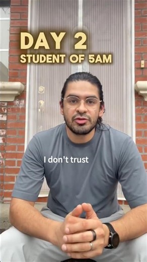 Day 32 — Restarting My 5AM Wake-Up Challenge