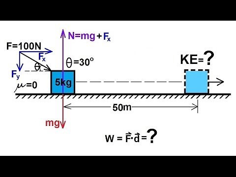 Physics 8 Work, Energy, and Power (2 of 37) Basic Example