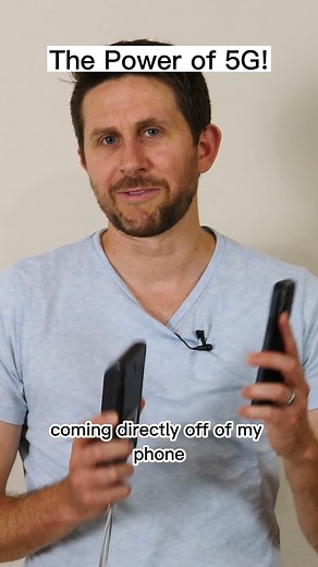 How strong are 5G signals? #reels #5g #science #experiment #facetime #viralreels | The Action Lab