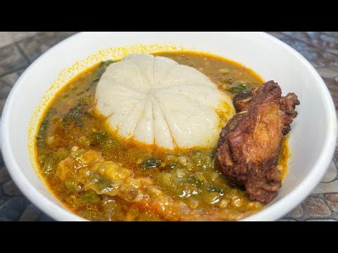 Banku And Okro Stew