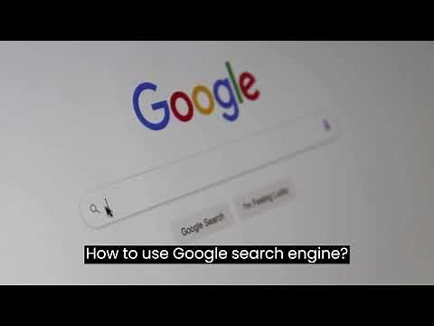 How to use the google search engine step by step procedures
