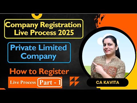 MCA V3 Portal Company Incorporation Process | How To Register Company In India 2025 | Part -1